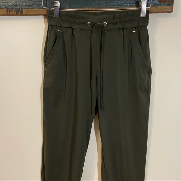 2/$30 Dynamite Army Green Jogger Style Pants with Gold Accents Size XS - Picture 5 of 14